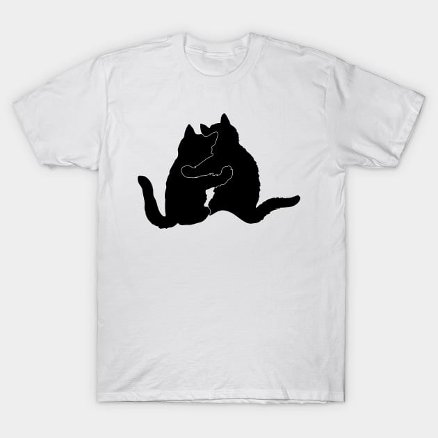 cute cats love women's day T-Shirt by Officail STORE